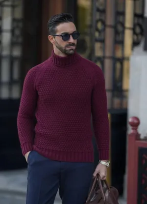 Men's Turtleneck Jumper Sweater