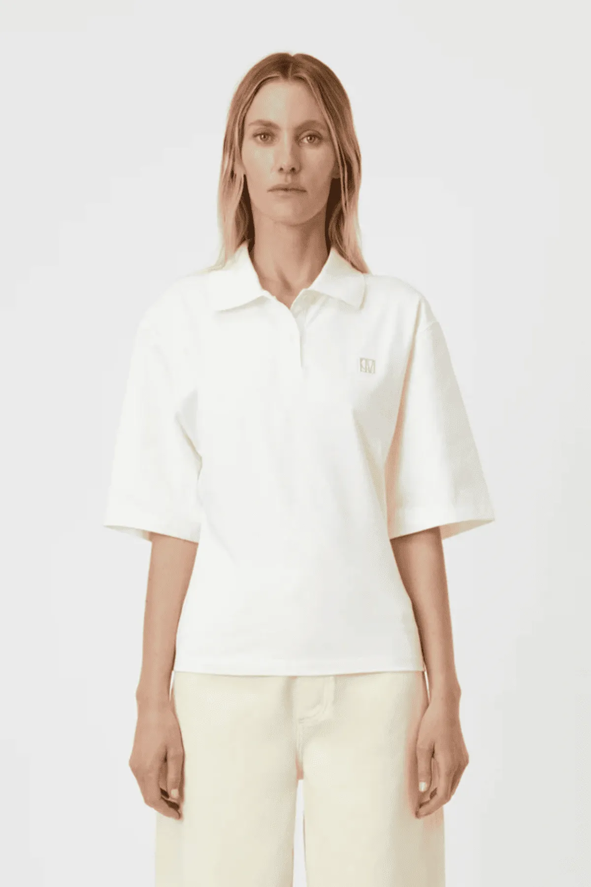 NERINE POLO SHIRT WHITE