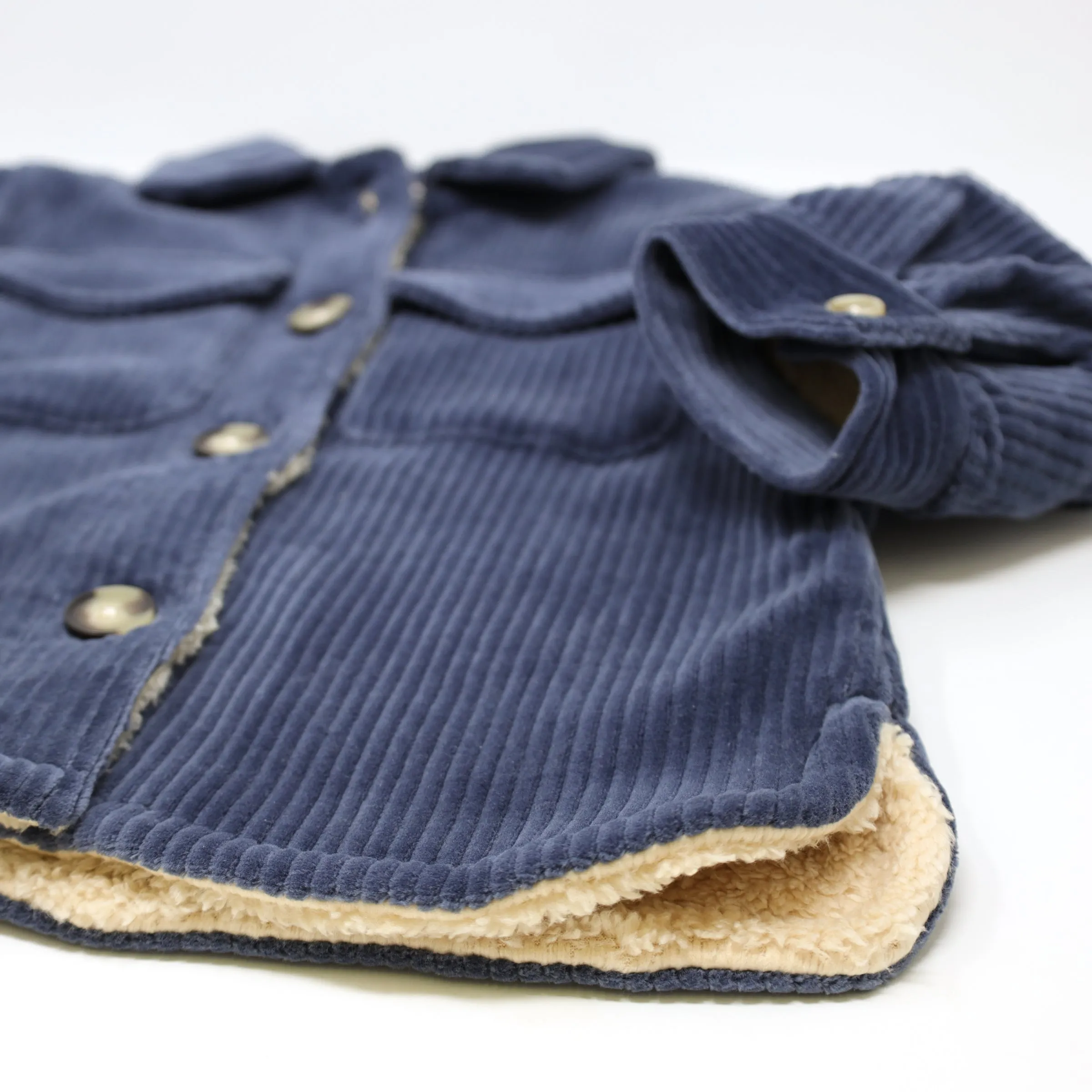 oh baby! Shacket Corduroy - Dusty Blue