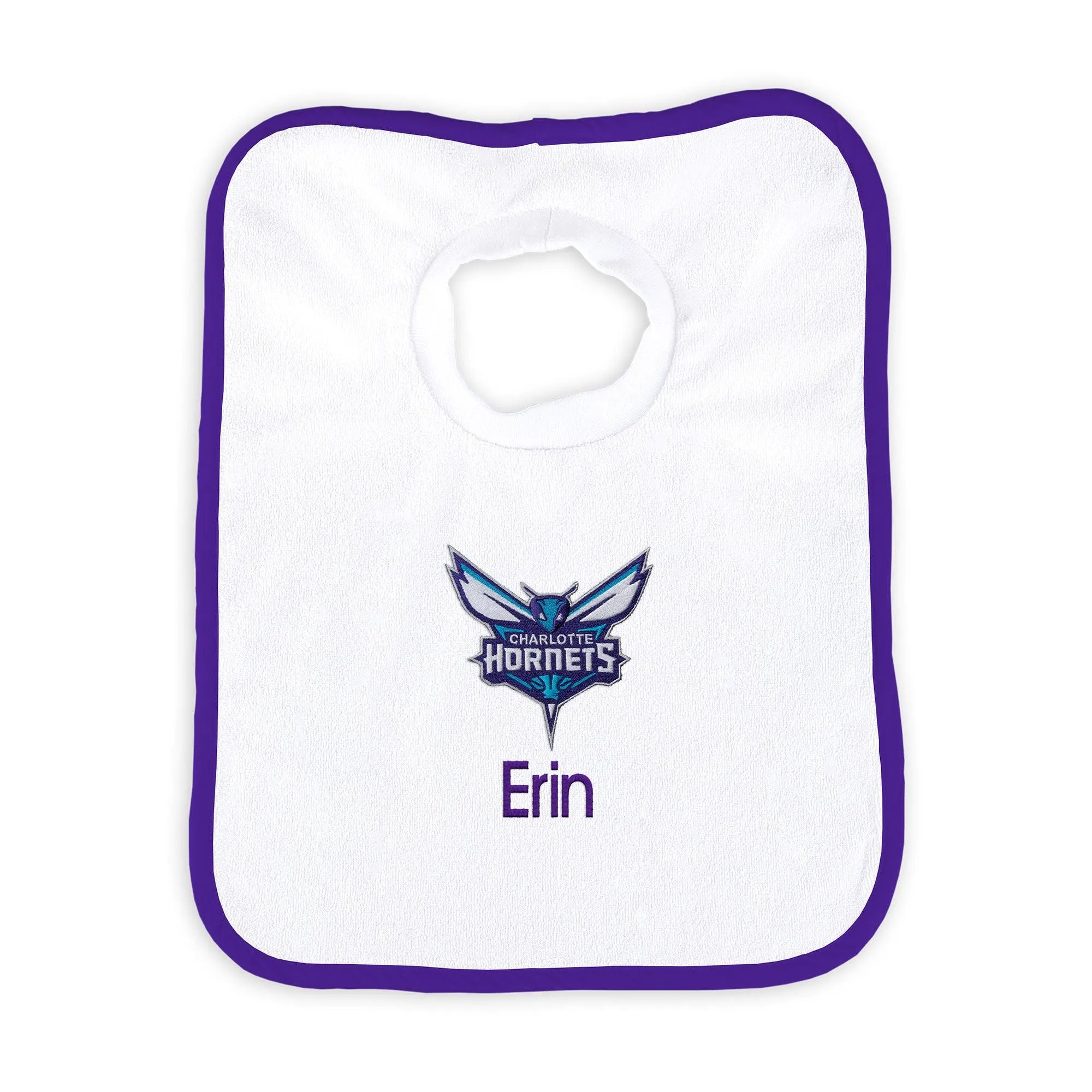 Personalized Charlotte Hornets Pullover Bib