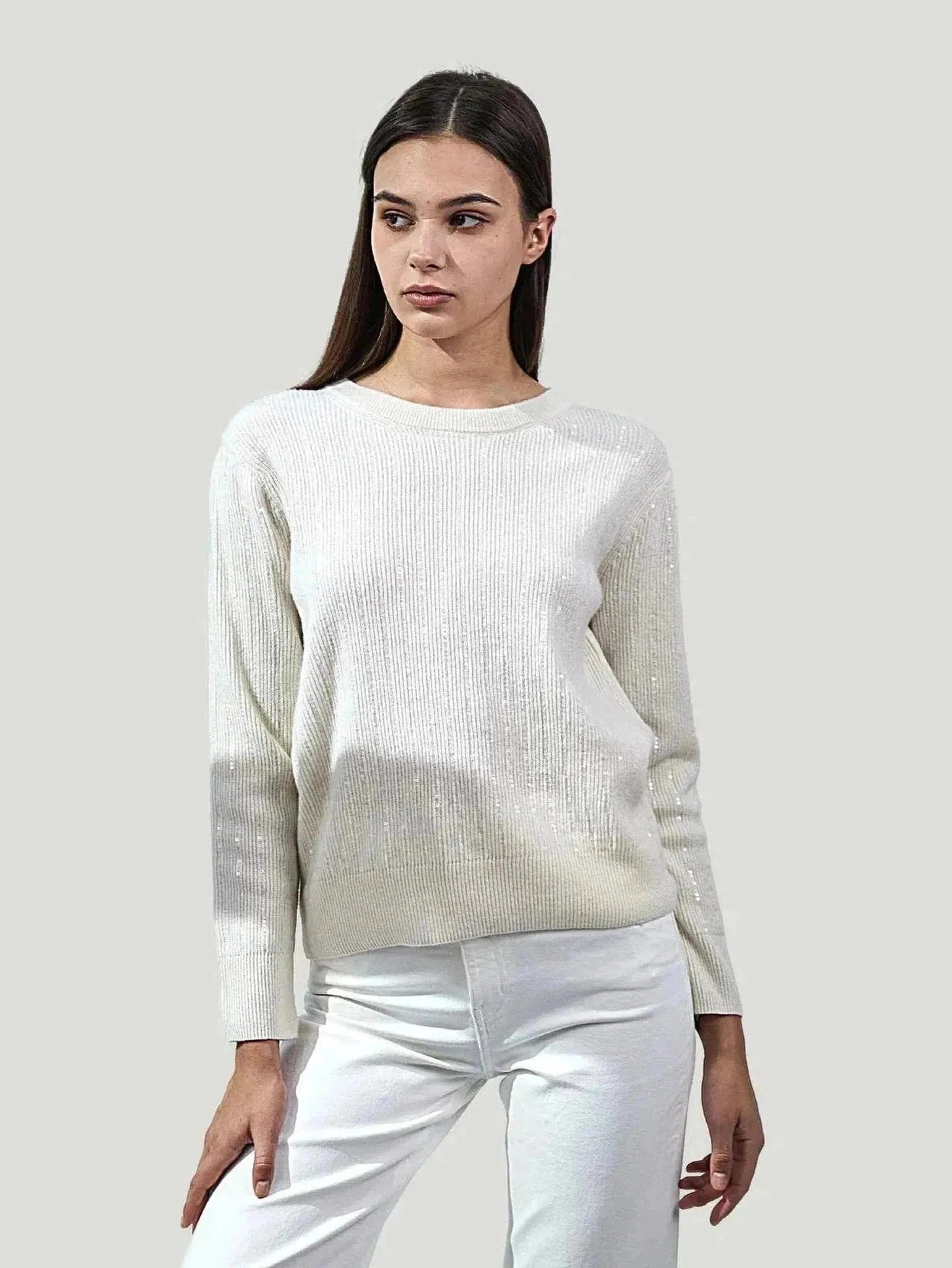 Pissenlit Sequined Cashmere Sweater