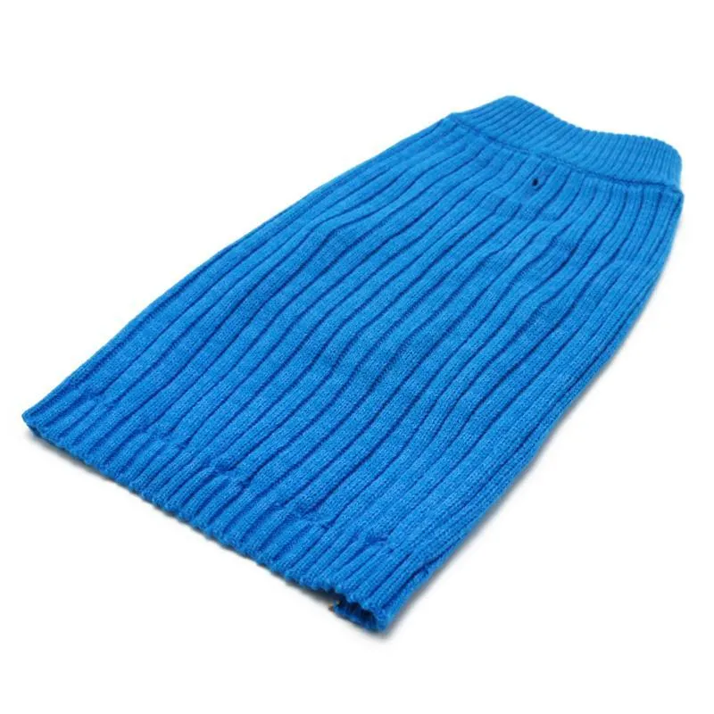 PP Basic Turtleneck Dog Sweater Blue