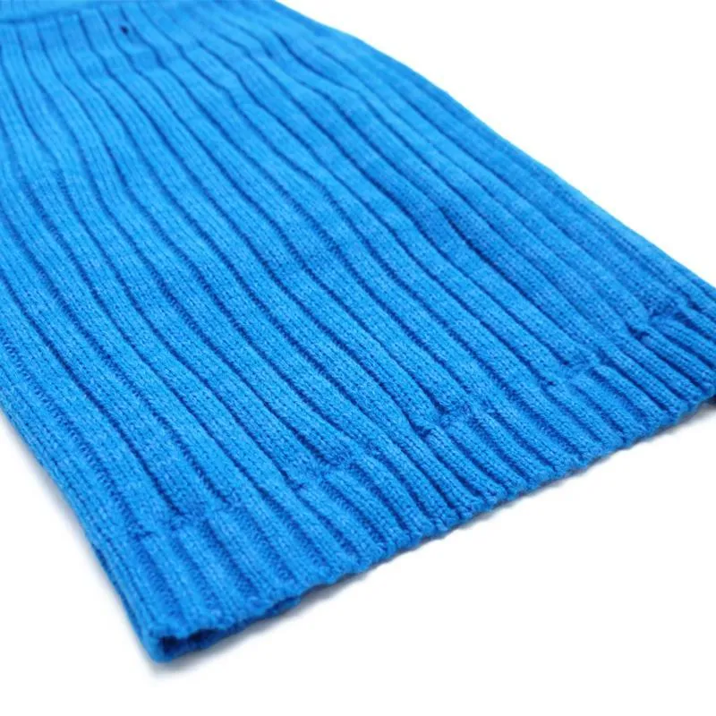 PP Basic Turtleneck Dog Sweater Blue