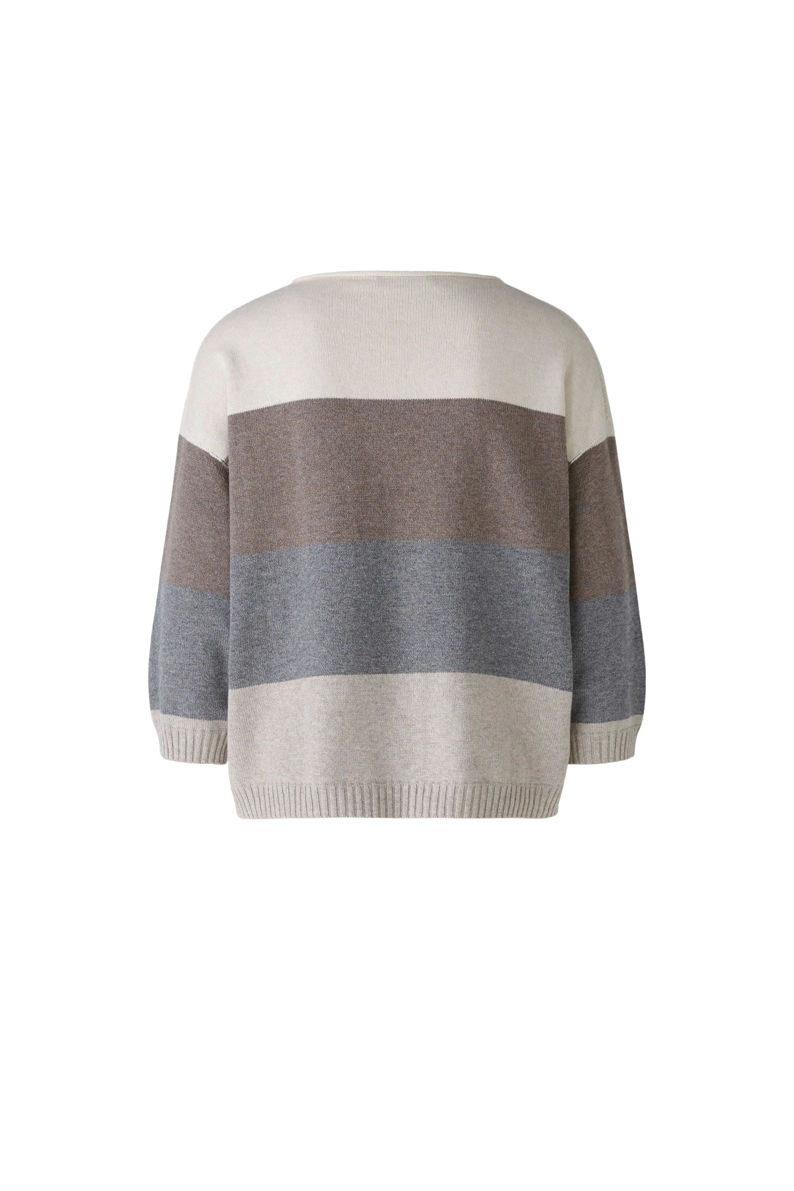 PULLOVER MIT BAUMWOLLE UND VISKOSE-OUI