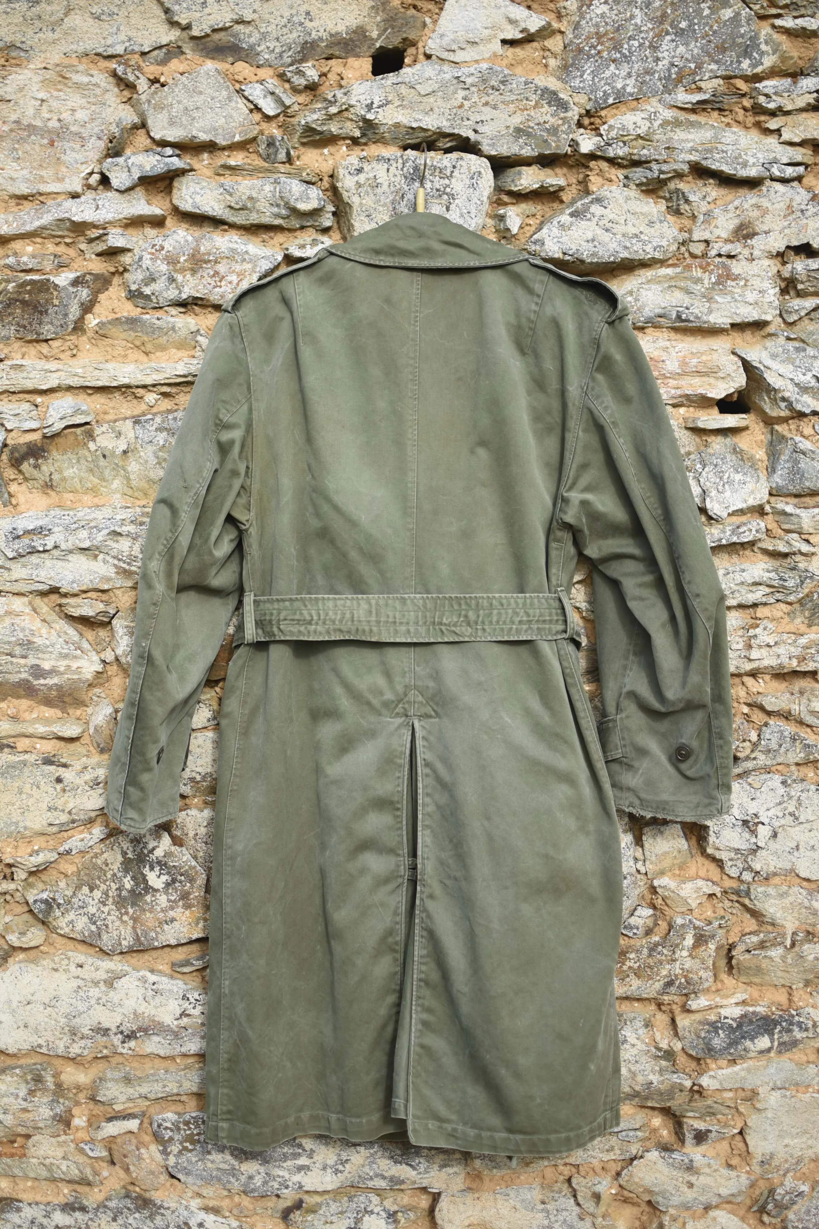 Rain overcoat US army Korea OG 107/ imperméable surveste