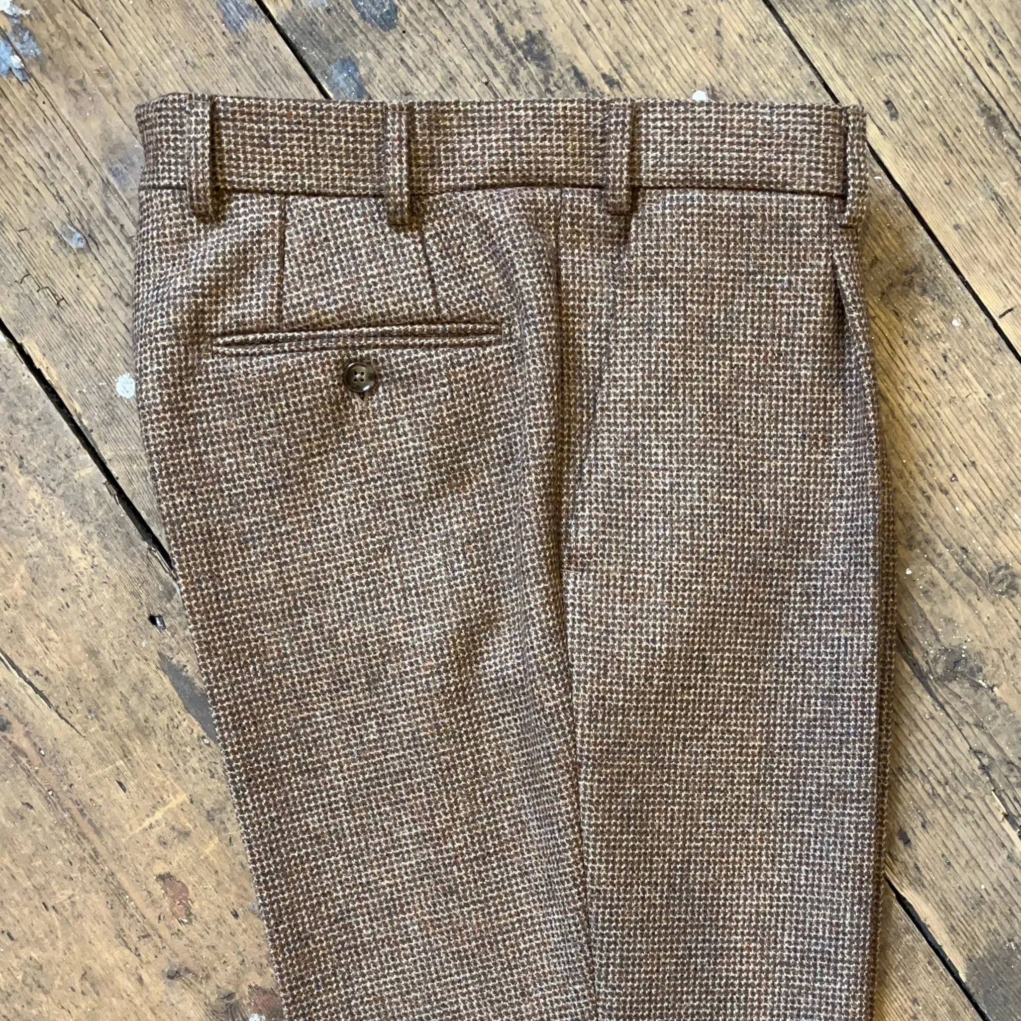 Regent - 'Gold' Trouser - Ginger Tweed