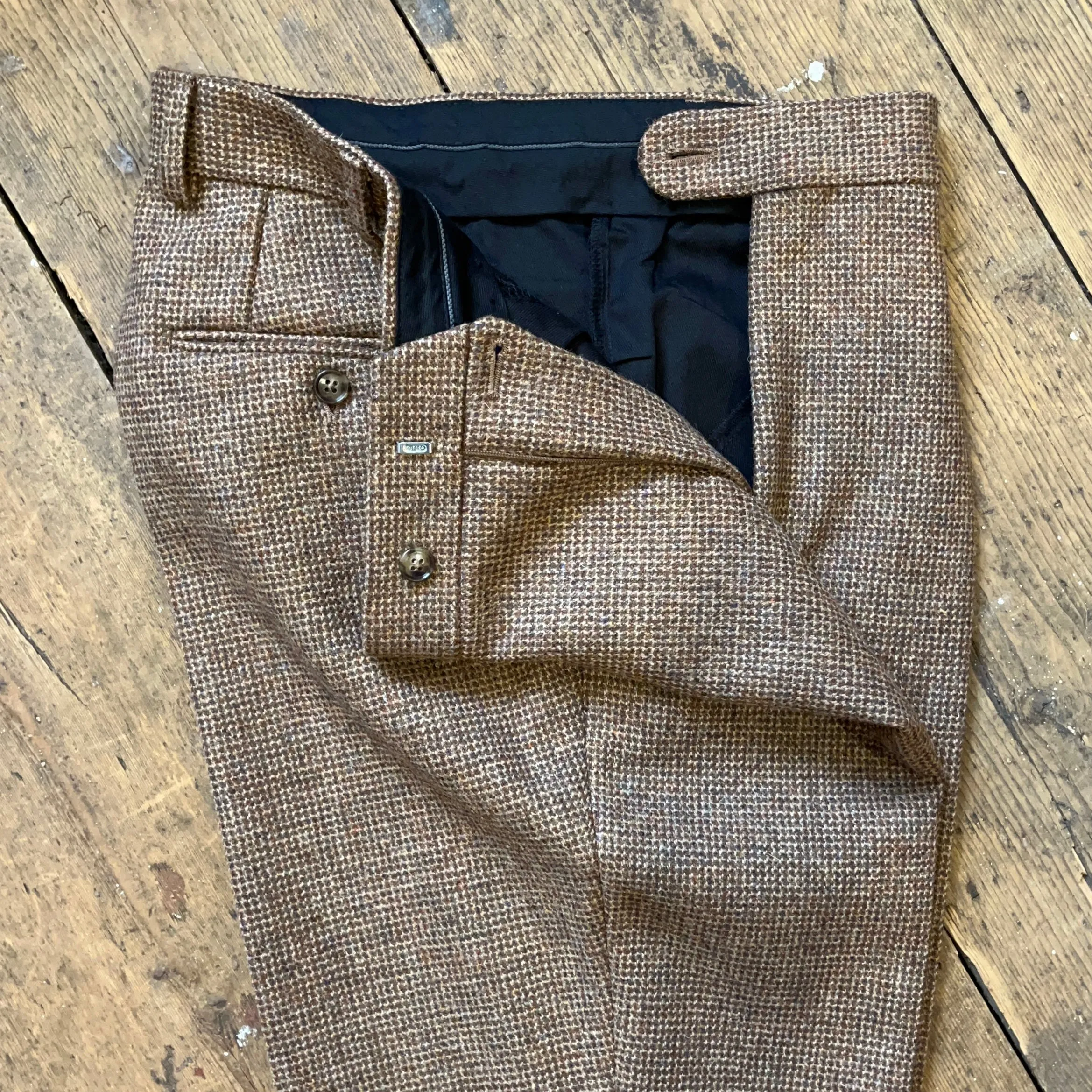 Regent - 'Gold' Trouser - Ginger Tweed