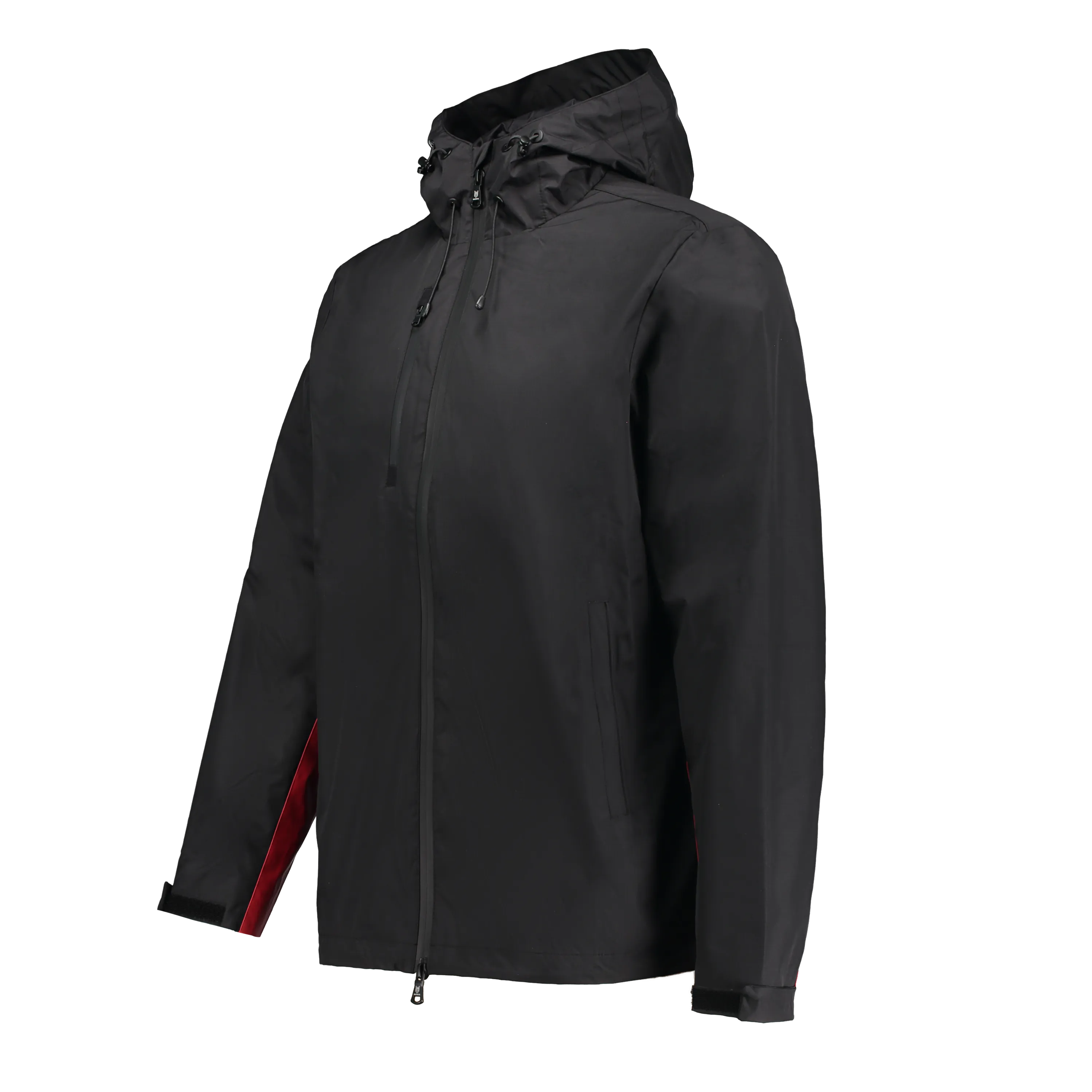 Revolver Black/Red Men's Rain Jacket