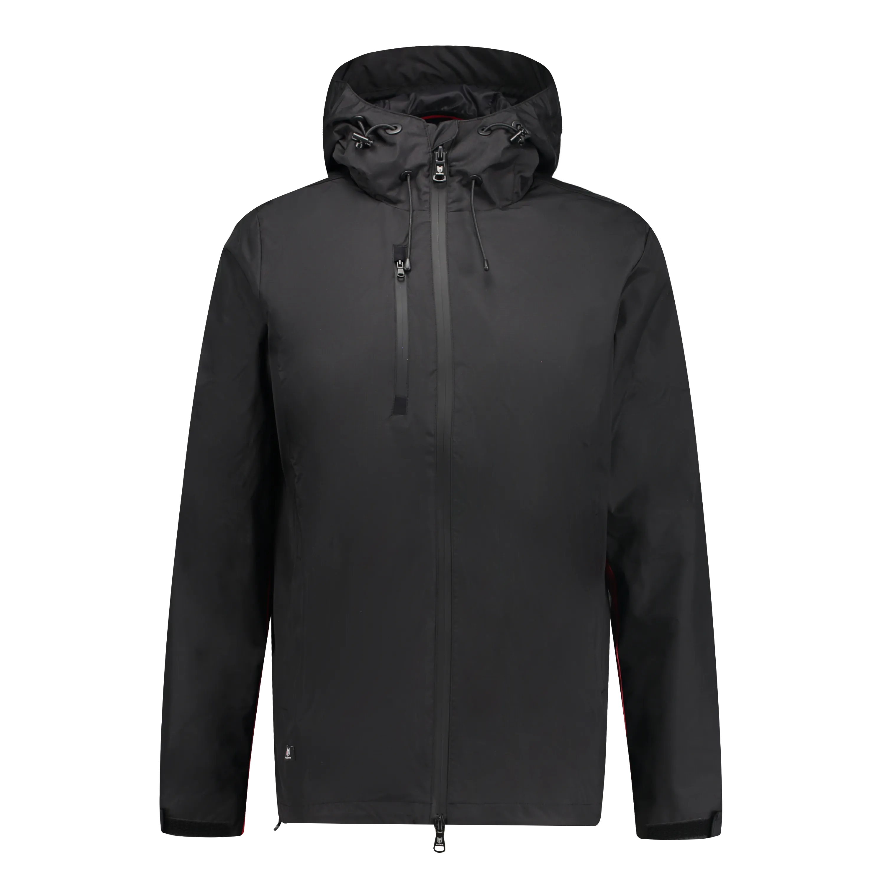 Revolver Black/Red Men's Rain Jacket