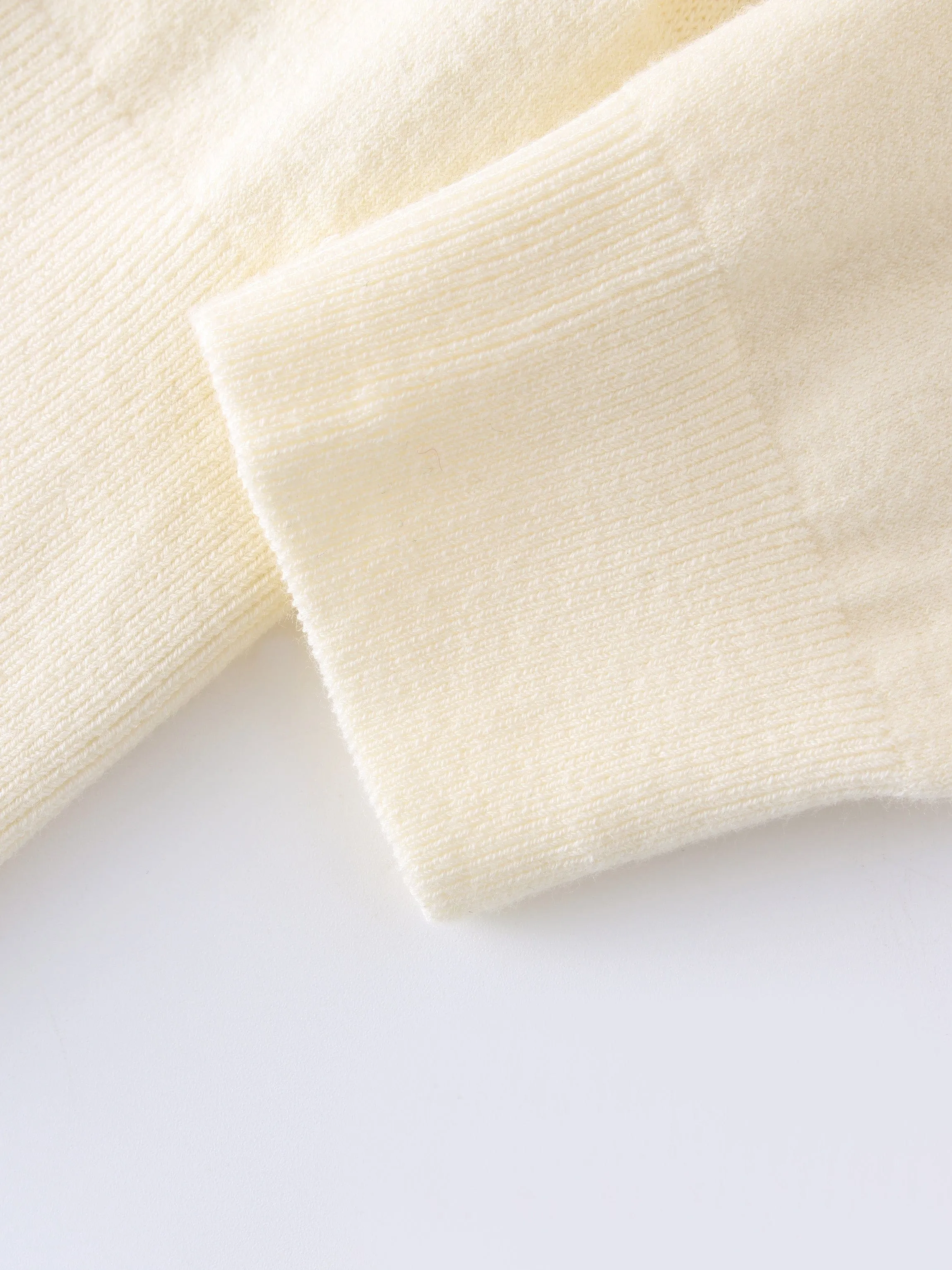 Ruched Sweater-Ivory