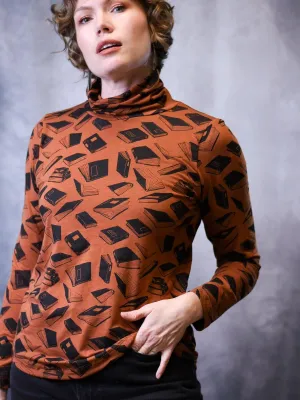 Rust Books Turtleneck