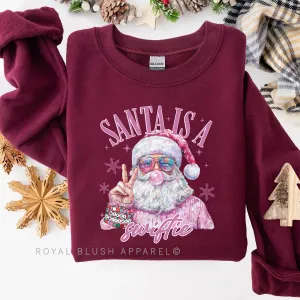 Santa Is A Swiftie Sweatshirt