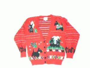 Show Me Scotty Love-Small Christmas Sweater