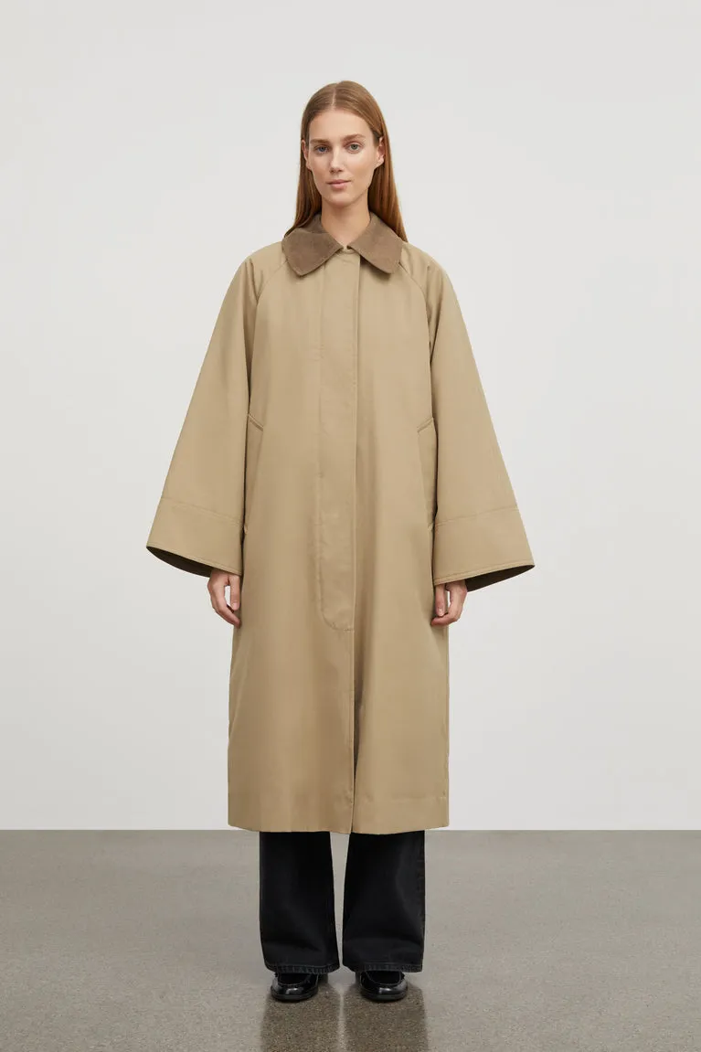 SKALL - Gaby Coat - Dark Sand