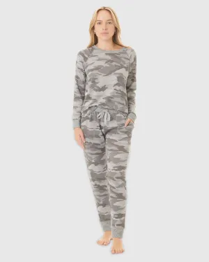 Smokey Camo Hacci Long Sleeve PJ Set