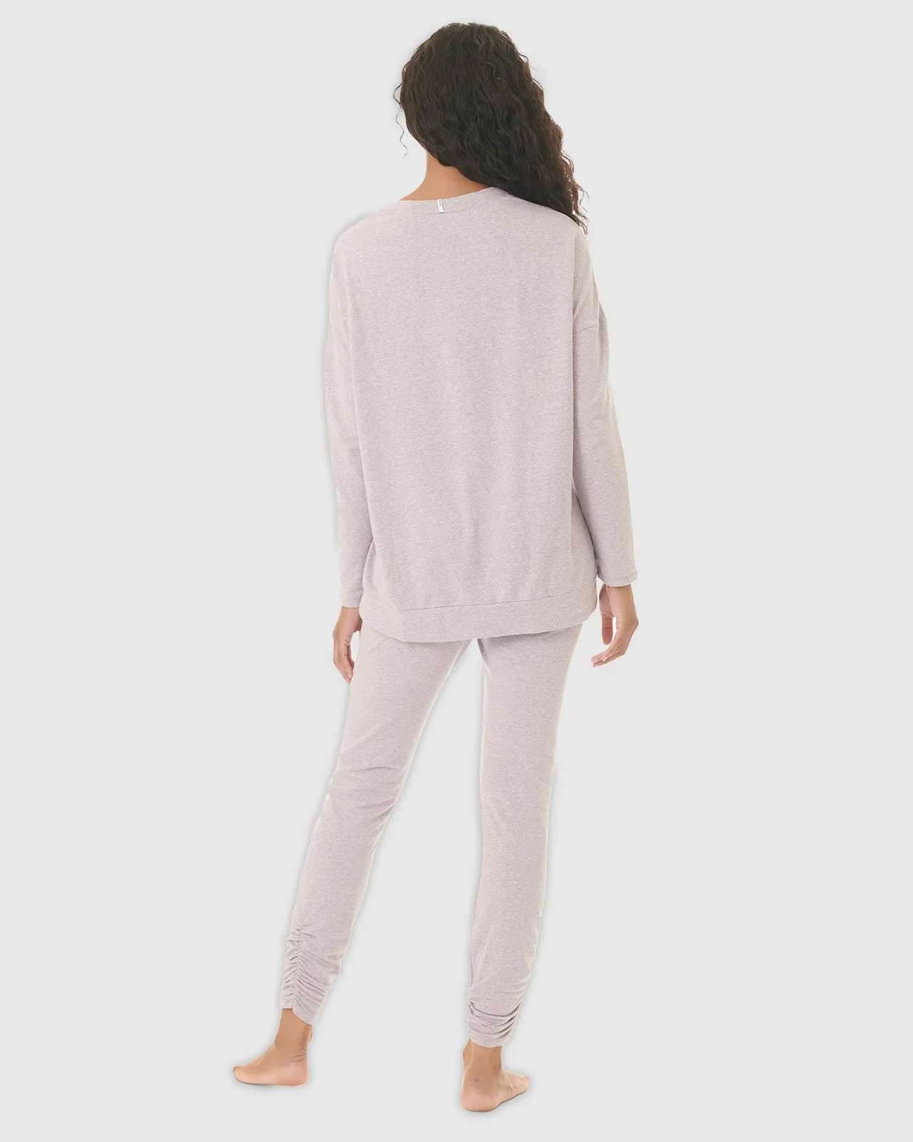 Smokey Fig Heavenly Long Sleeve PJ Set