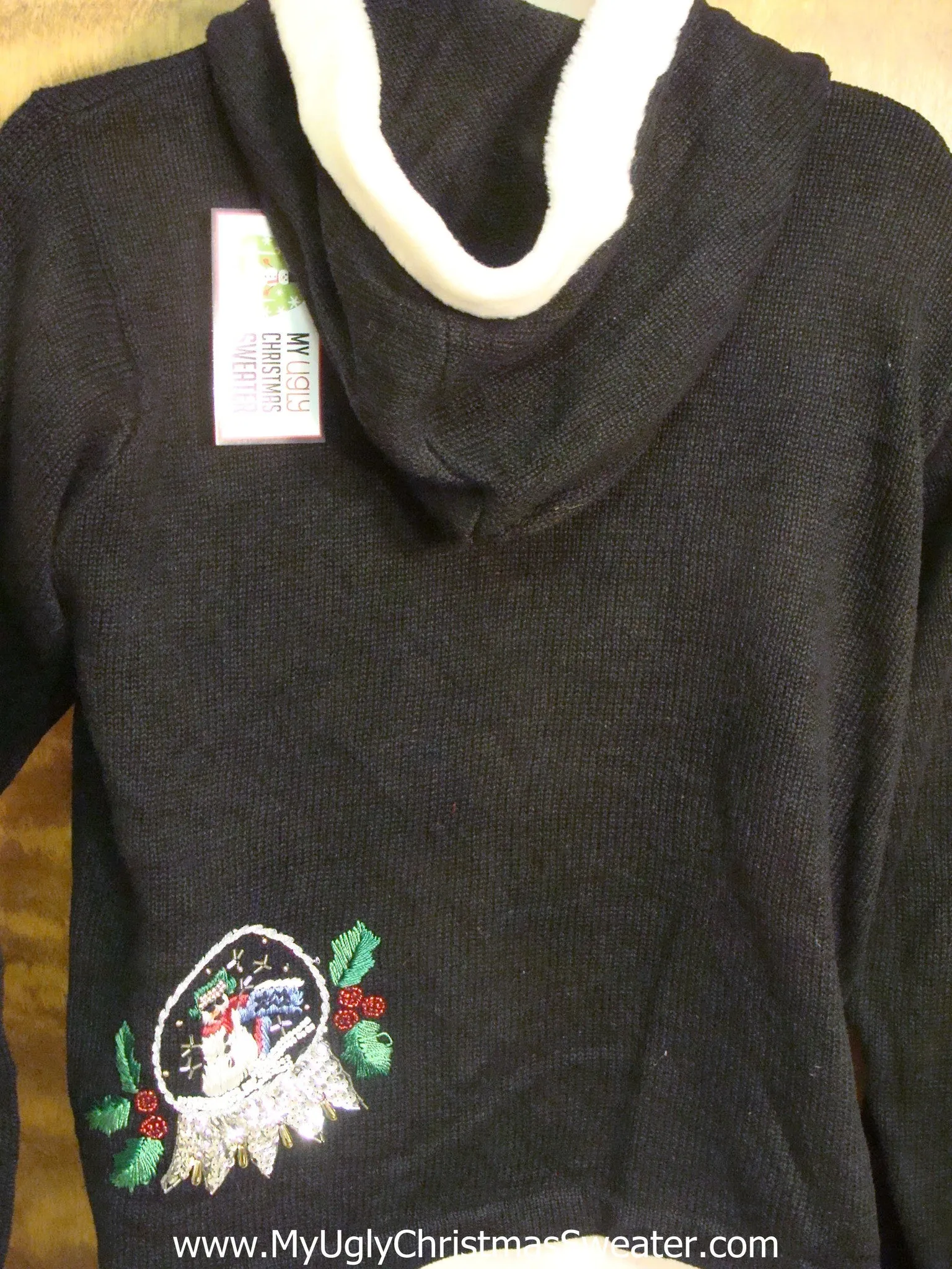 Snow Globes Tacky Xmas Party Sweater Hoody