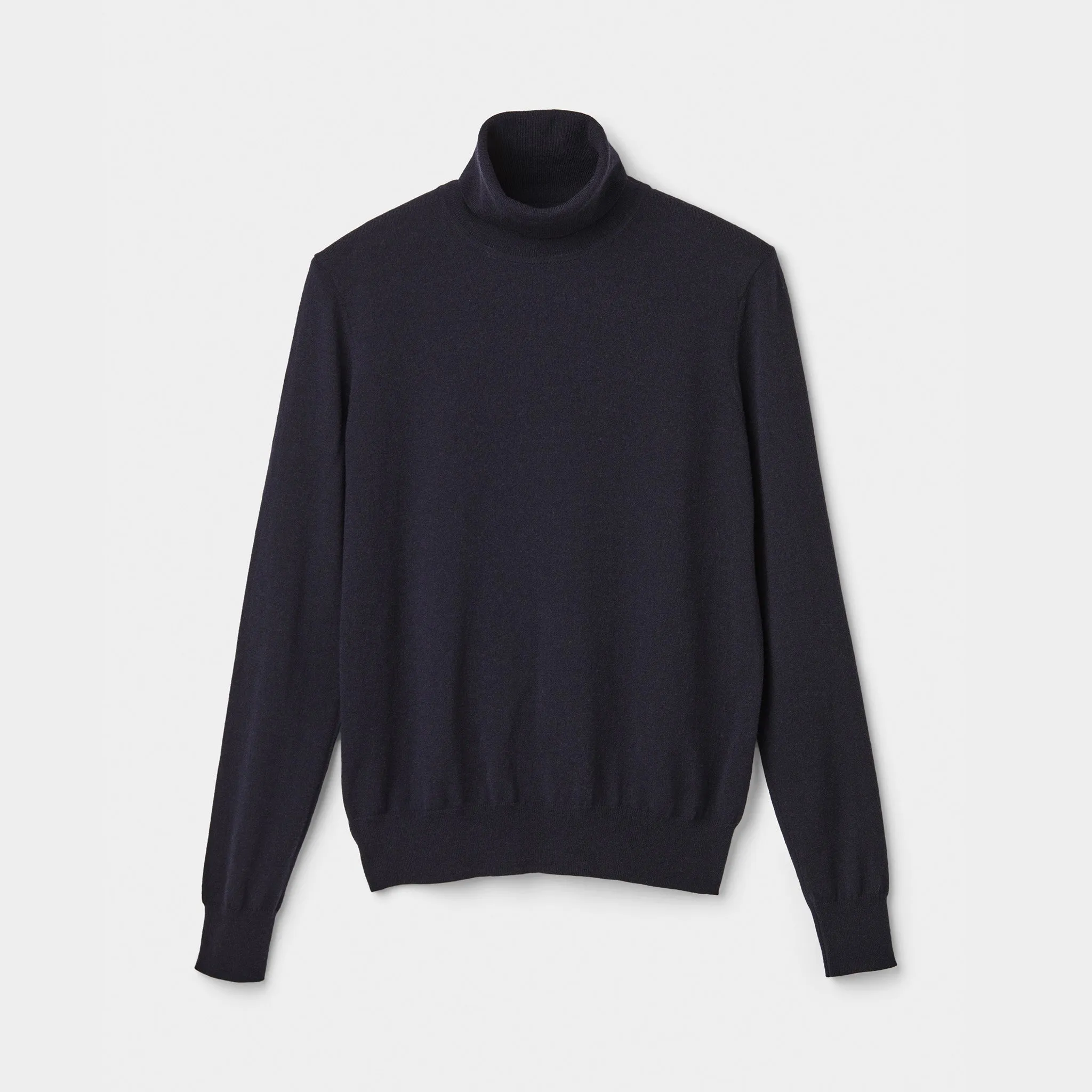 Stretch Merino Turtleneck