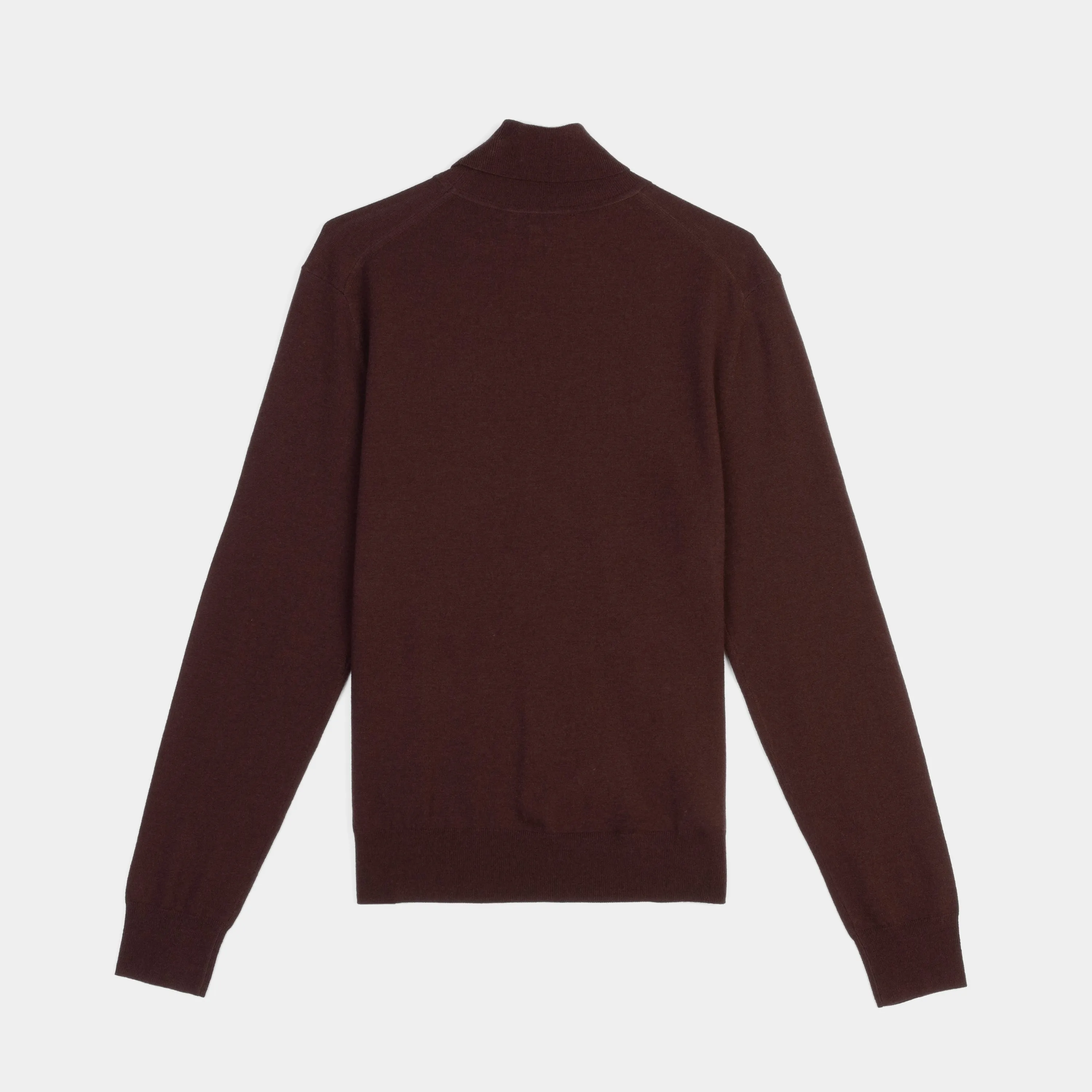 Stretch Merino Turtleneck