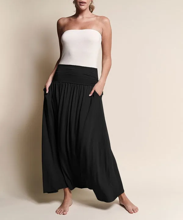 TEEK - BAMBOO YOGA MAXI SKIRT