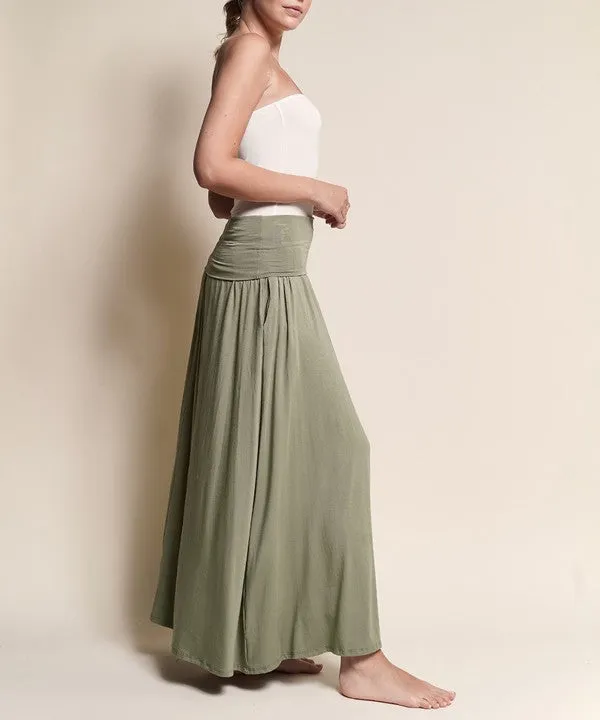 TEEK - BAMBOO YOGA MAXI SKIRT