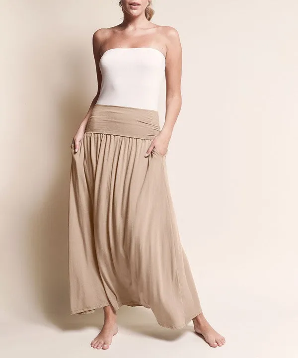 TEEK - BAMBOO YOGA MAXI SKIRT