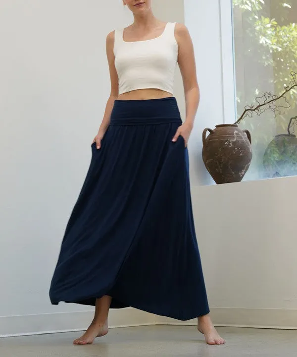 TEEK - BAMBOO YOGA MAXI SKIRT