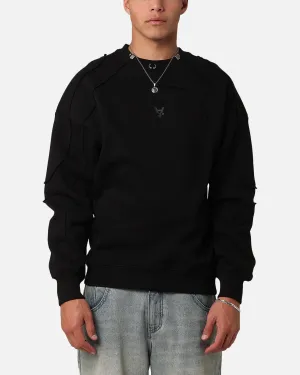 The Anti Order Metal Crewneck Black