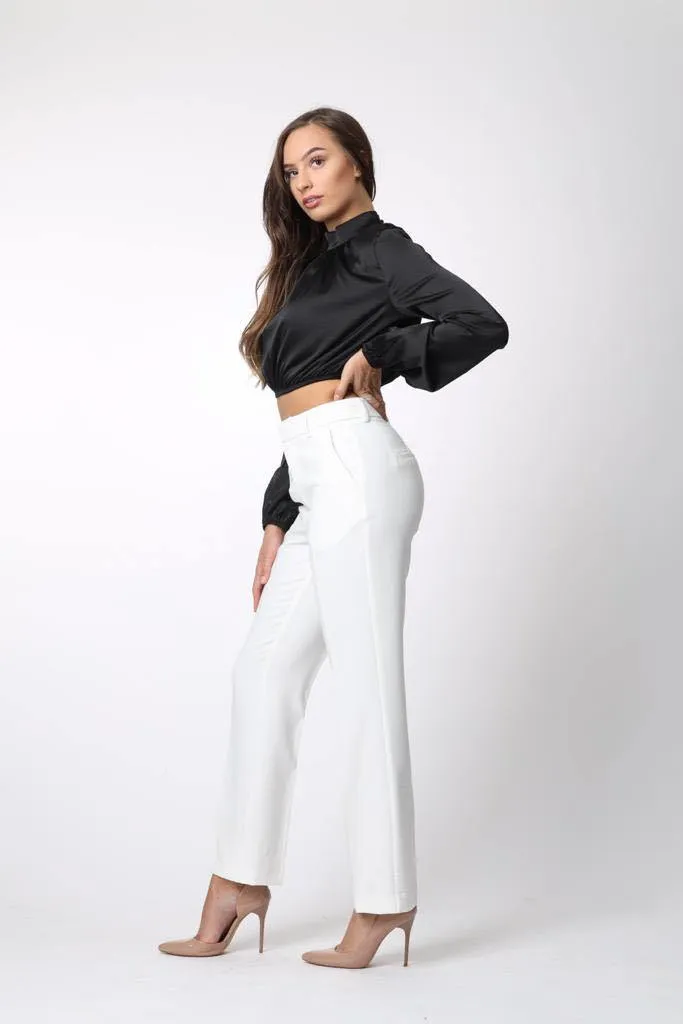 The Power Suit Trousers in White