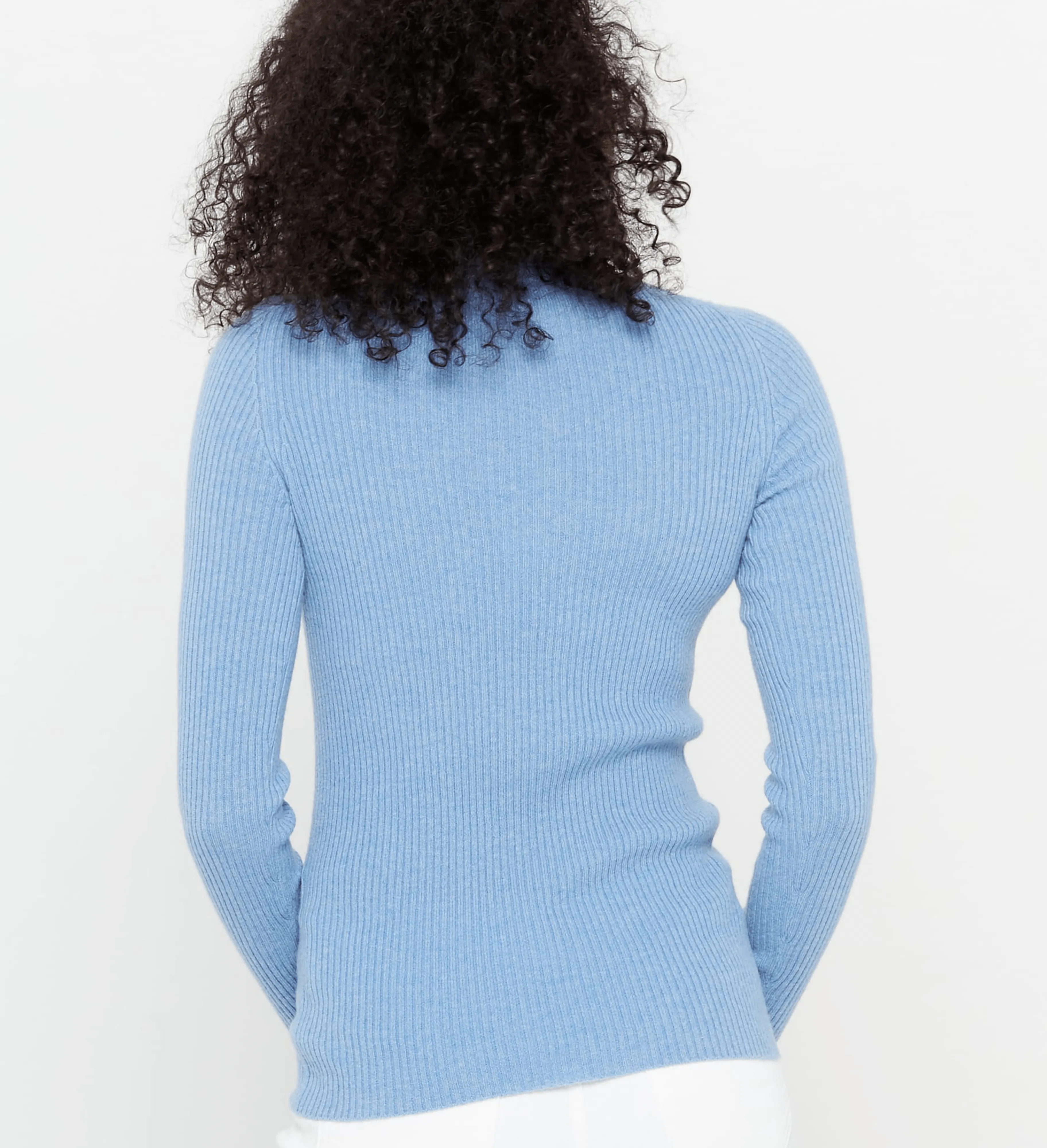 The Ribbed Turtleneck Cashmere Sweater