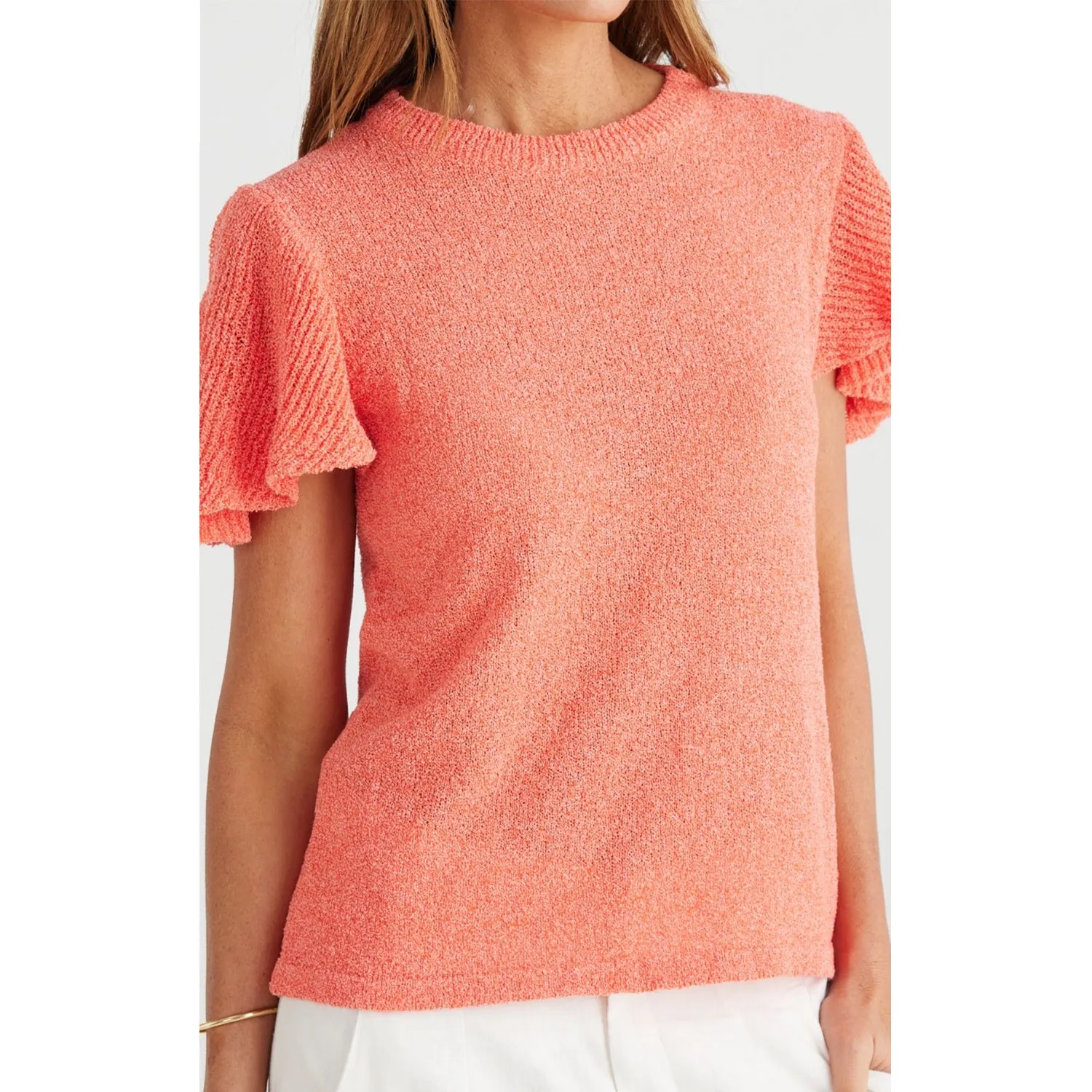 Top Manderly Knit - Manderin Marle