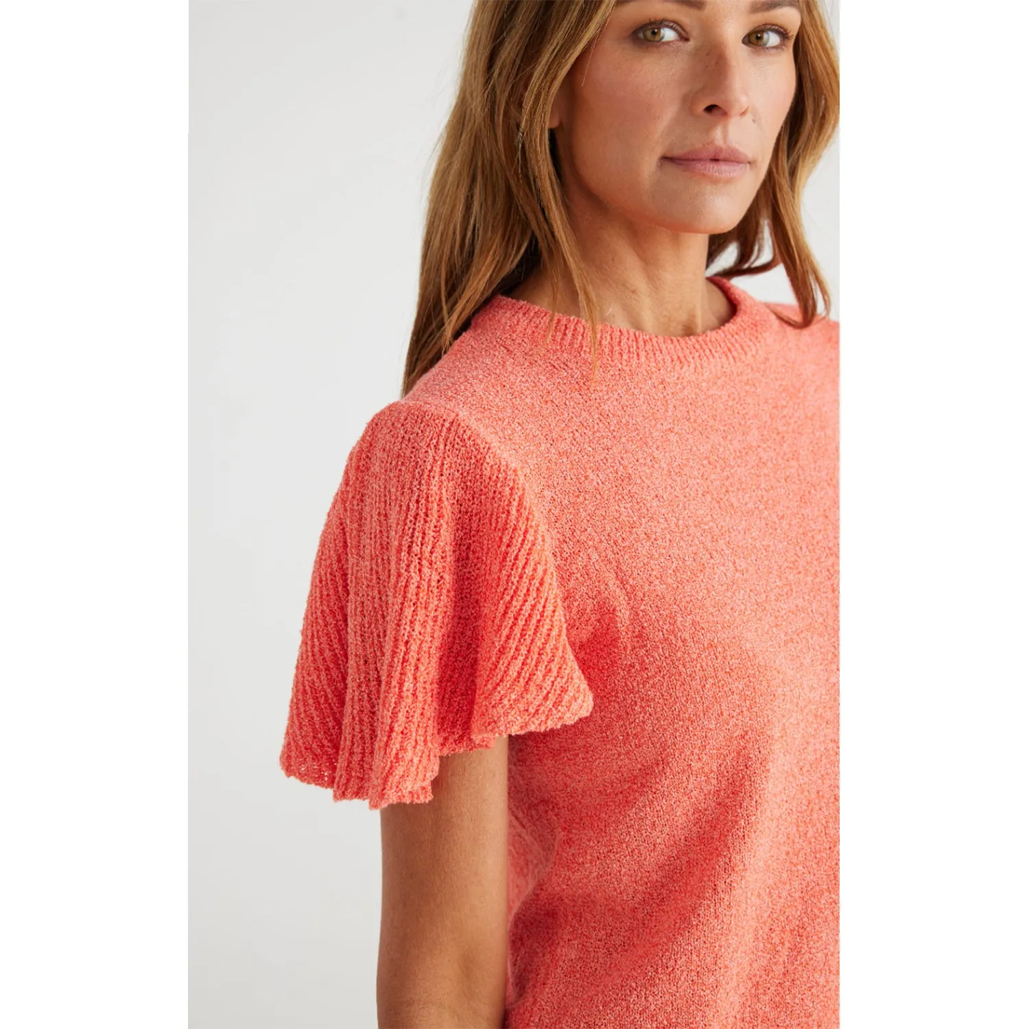 Top Manderly Knit - Manderin Marle