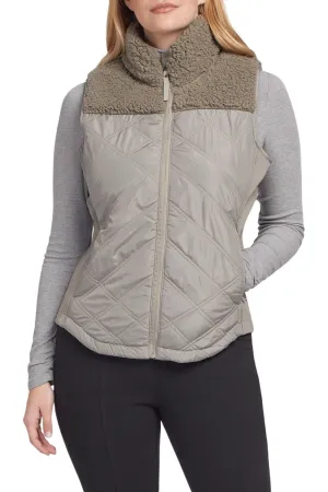 Tribal | Zip Front Quilted Vest | Women's