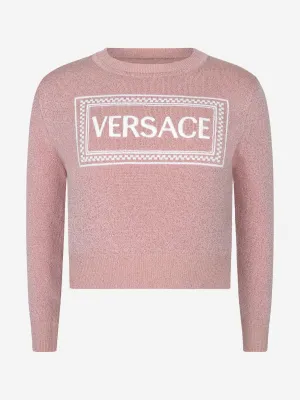 Versace Girls Logo Sweater