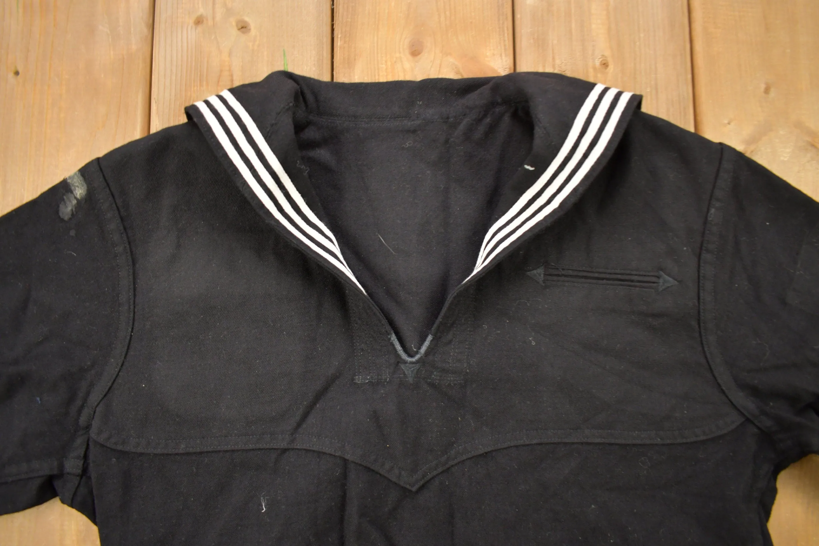 Vintage 1940s WWll Naval Wool Sweater