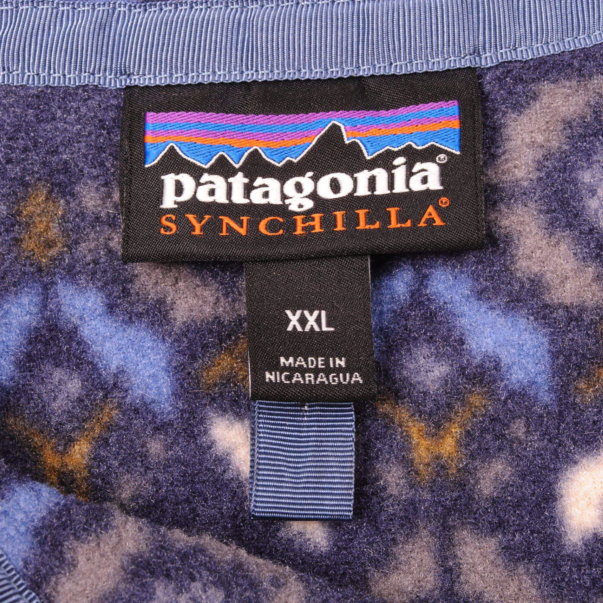 VINTAGE PATAGONIA SYNCHILLA SNAP T FLEECE PULLOVER SIZE 2XL