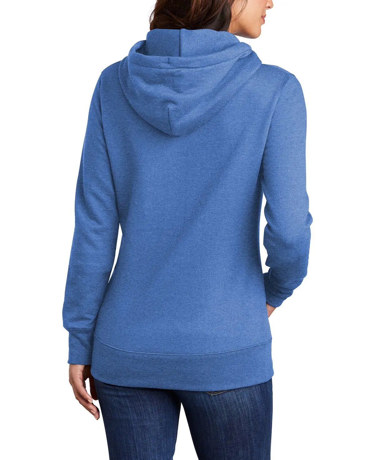 Women's Lightweight Hooded Pullover Fleece Sweatshirt