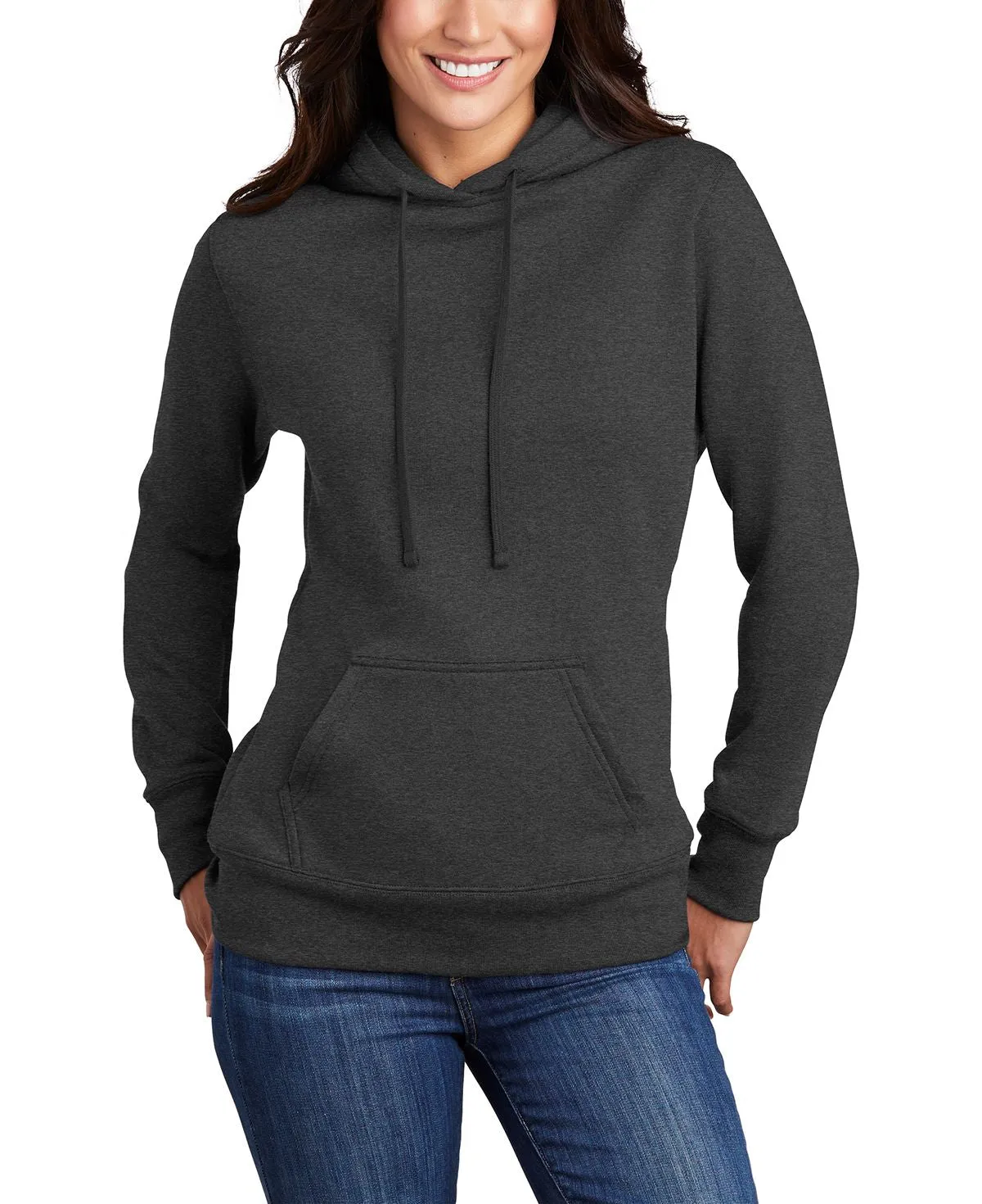 Women's Lightweight Hooded Pullover Fleece Sweatshirt