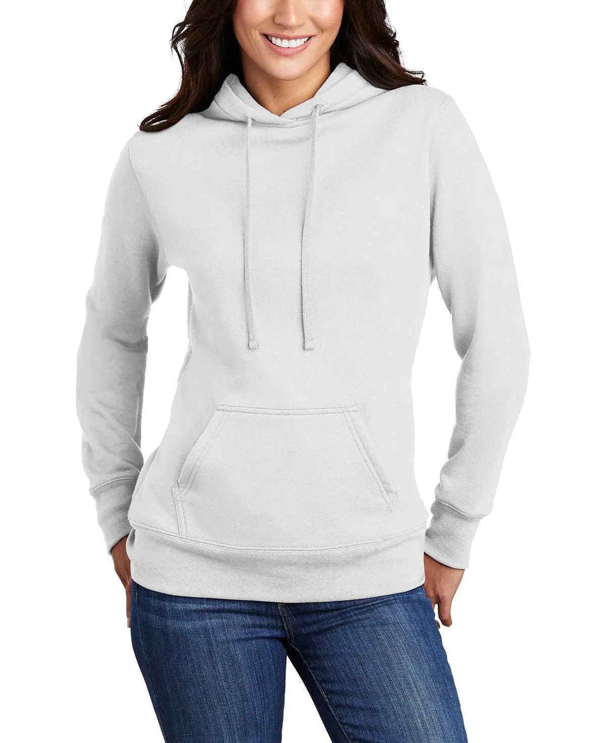 Women's Lightweight Hooded Pullover Fleece Sweatshirt