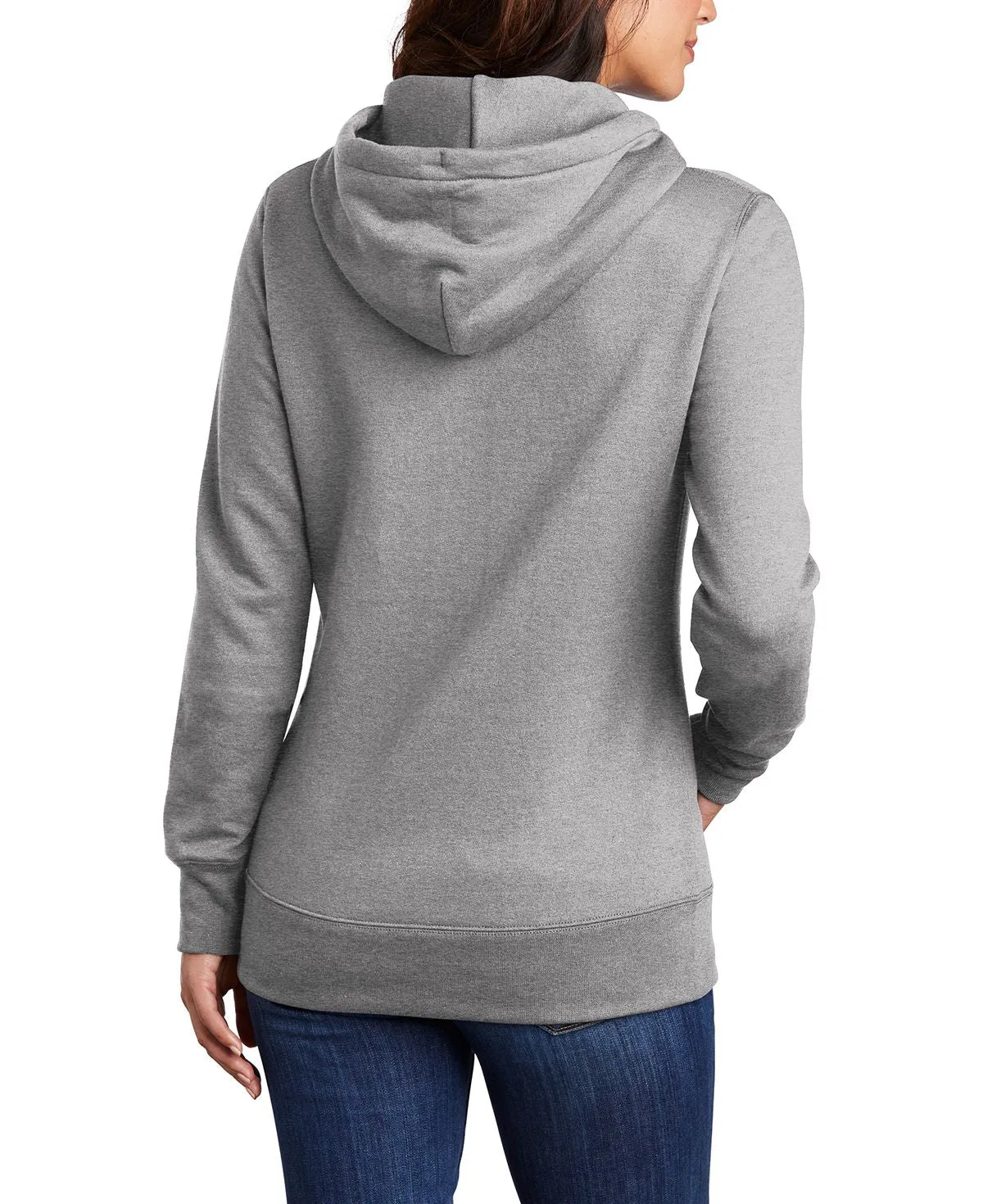 Women's Lightweight Hooded Pullover Fleece Sweatshirt