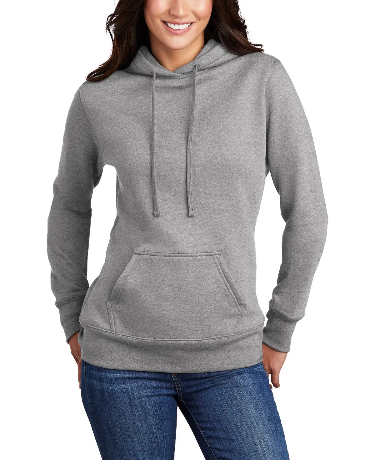 Women's Lightweight Hooded Pullover Fleece Sweatshirt