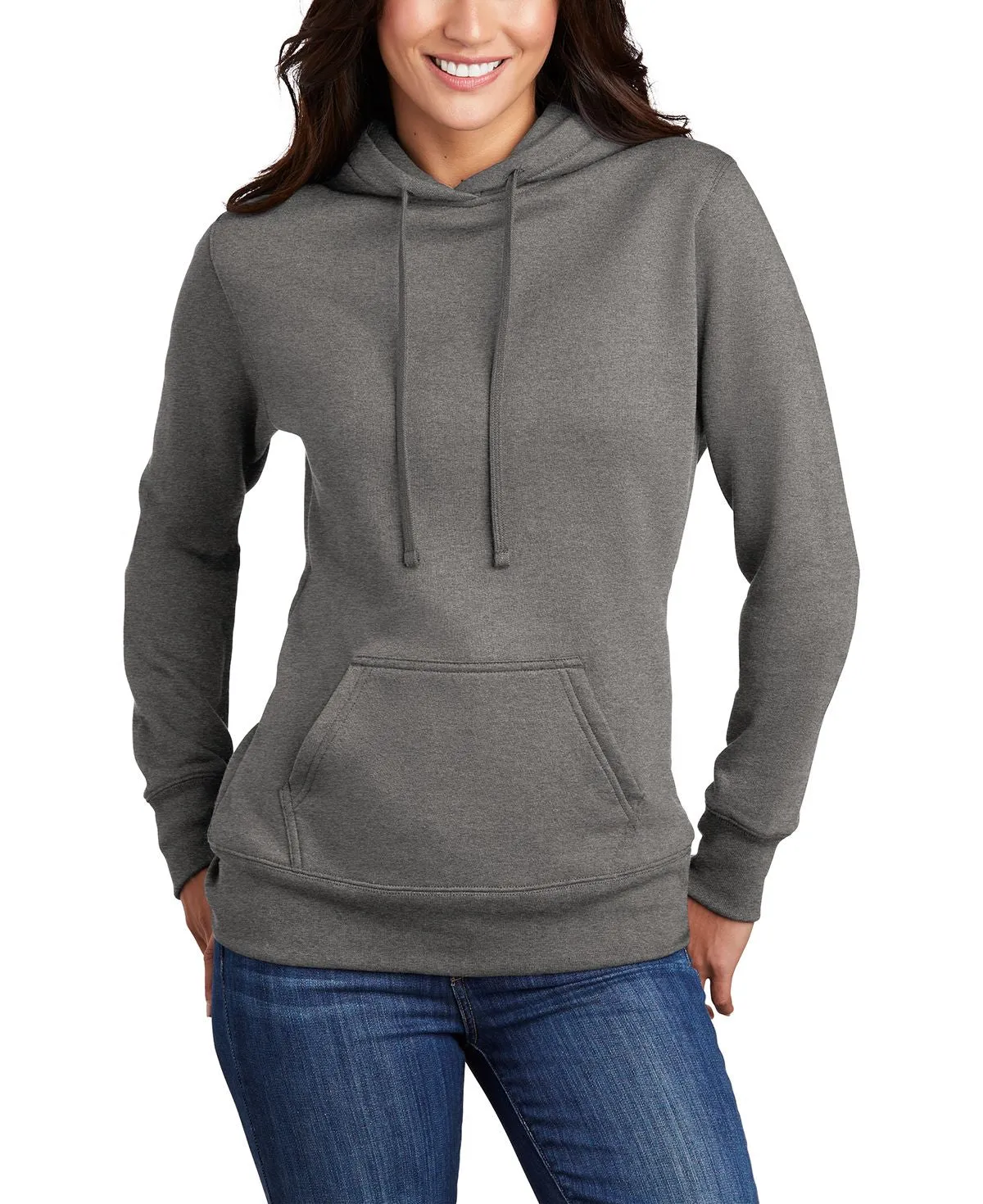 Women's Lightweight Hooded Pullover Fleece Sweatshirt