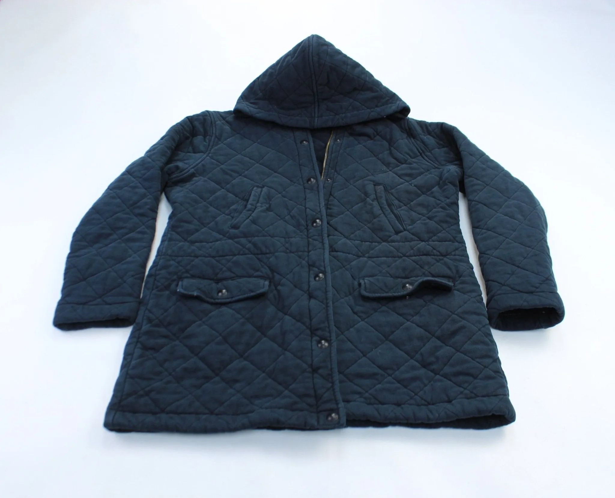 Women's Ralph Lauren Black Quilted Coat