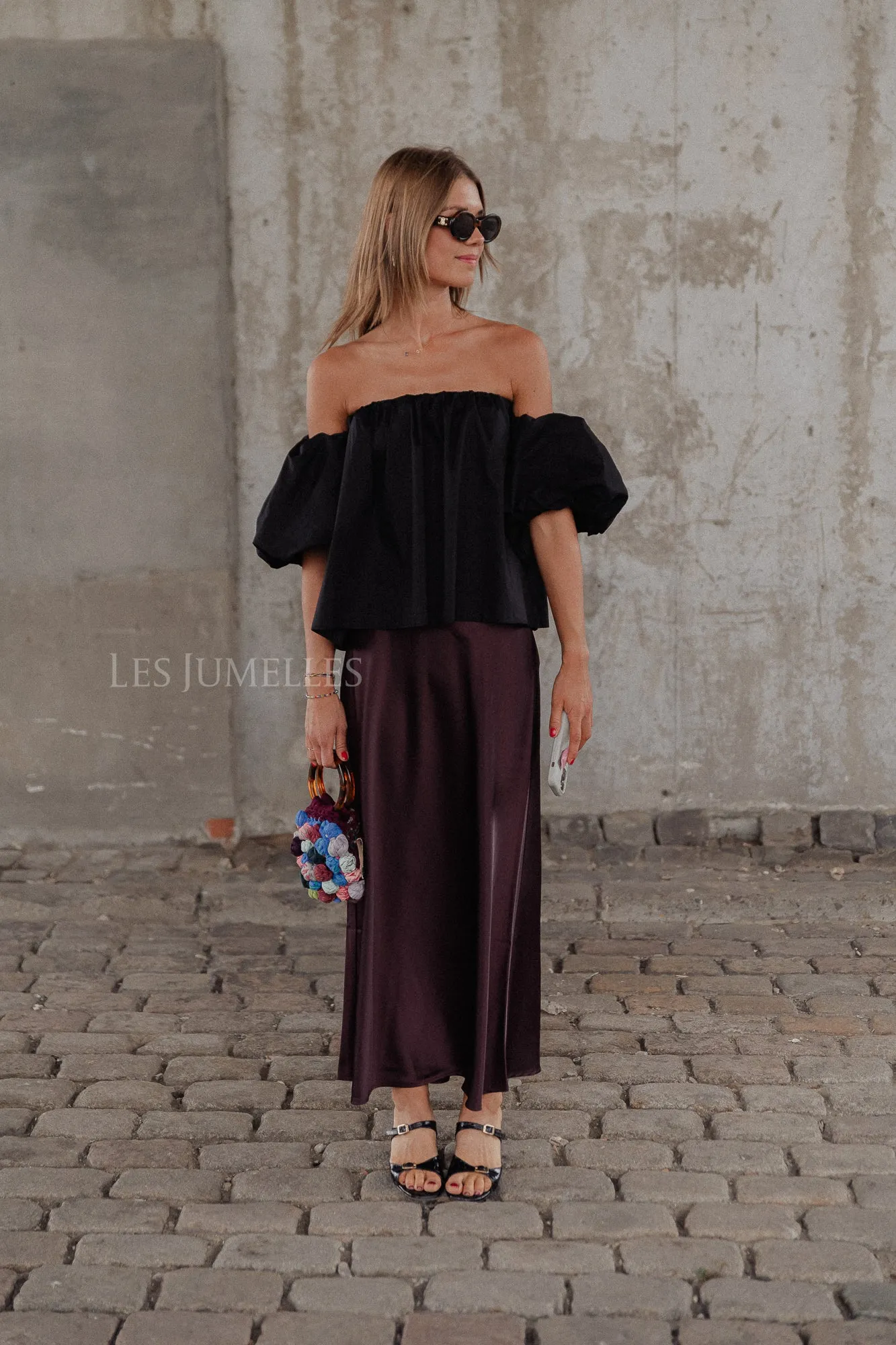 YASPella HW maxi skirt winetasting