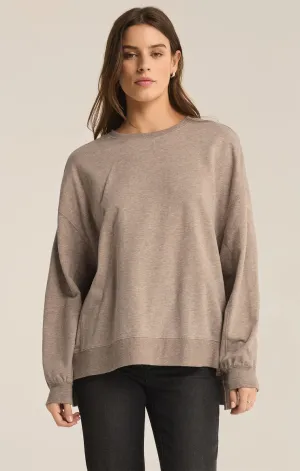 Z Supply Modern Weekender Heather Taupe