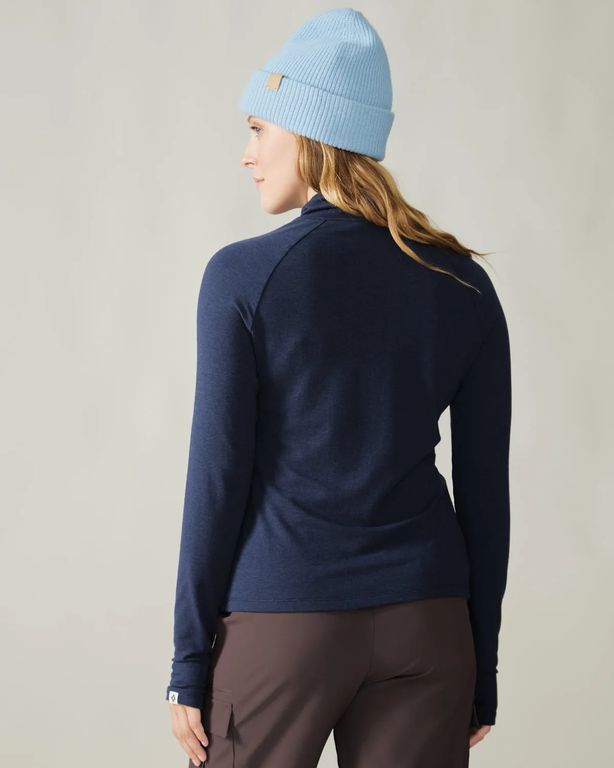 Zenith Turtleneck Sweater - Deep Ocean